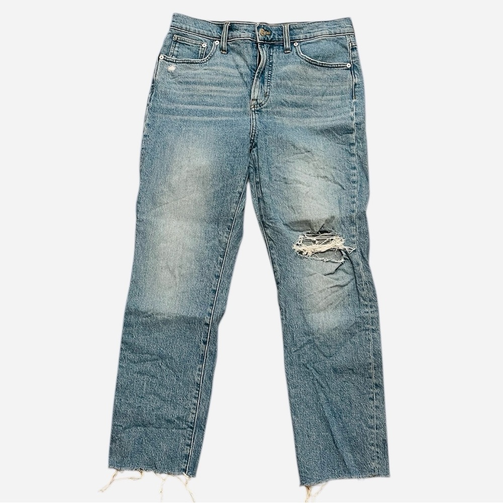 Madewell 29 Perfect Vintage Jean distressed